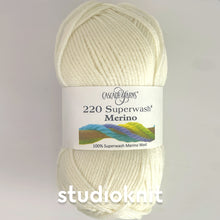 Load image into Gallery viewer, Twisted Love Heart Cable Knit Hat Yarn Kits • Cascade 220 Superwash Merino Yarn & Pattern Cream 01