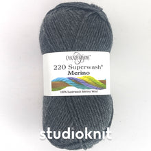 Load image into Gallery viewer, Twisted Love Heart Cable Knit Hat Yarn Kits • Cascade 220 Superwash Merino Yarn & Pattern Charcoal Heather 27