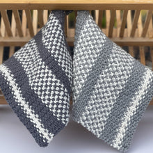 Load image into Gallery viewer, Linen Dishcloth Yarn Kits Pebble Shore