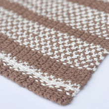 Load image into Gallery viewer, Linen Dishcloth Yarn Kits Coastal Cocoa