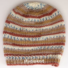 Load image into Gallery viewer, Fair Isle Slouchy Hat Yarn Kits Forsythia 101