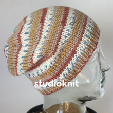 Load image into Gallery viewer, Slouchy Beanie Hat Knitting Pattern (PDF Download)