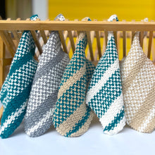 Load image into Gallery viewer, Linen Dishcloth Set Knitting Pattern (PDF Download)