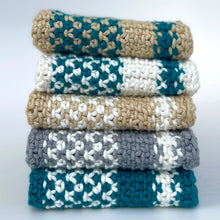 Load image into Gallery viewer, Linen Dishcloth Set Knitting Pattern (PDF Download)