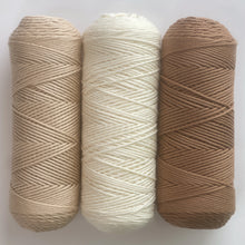 Load image into Gallery viewer, Linen Dishcloth Yarn Kits Coastal Cocoa