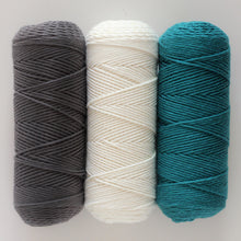 Load image into Gallery viewer, Linen Dishcloth Yarn Kits Ocean Breeze