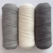 Load image into Gallery viewer, Linen Dishcloth Yarn Kits Pebble Shore