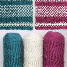 Load image into Gallery viewer, Linen Dishcloth Yarn Kits Twilight Tanzanite