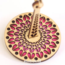 Load image into Gallery viewer, Portable Wrist Yarn Holder • Mini Minder Heart Heart Heart