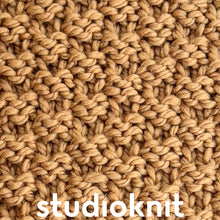 Load image into Gallery viewer, Moss Landing Blanket Yarn Kits • Cascade 128 Yarn & Pattern Camel 1961