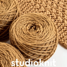 Load image into Gallery viewer, Moss Landing Blanket Yarn Kits • Cascade 128 Yarn & Pattern Camel 1961