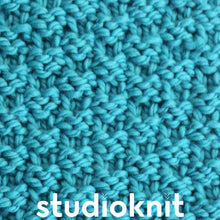 Load image into Gallery viewer, Moss Landing Blanket Yarn Kits • Cascade 128 Yarn & Pattern Teal 322
