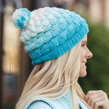 Load image into Gallery viewer, Bubble Beanie Knitting Pattern Adult Size (PDF Download)