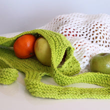 Load image into Gallery viewer, Mesh Market Bag: Knitting Pattern
