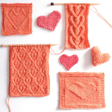 Load image into Gallery viewer, Knit Hearts Pattern Book with Bonus E-Book Download