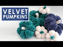 Load and play video in Gallery viewer, Pumpkin Softie Knitting Pattern (PDF Download)