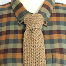 Load image into Gallery viewer, Seed Stitch Necktie Tie Knitting Pattern (PDF Download)
