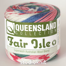 Load image into Gallery viewer, Queensland Collection Fair Isle Yarn Alyssum 110
