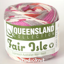 Load image into Gallery viewer, Queensland Collection Fair Isle Yarn Hibiscus 108
