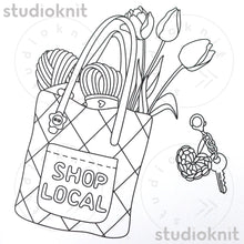 Load image into Gallery viewer, Coloring Book – Yarn Is My Love Language | Knitting &amp; Crochet Designs for Yarn Lovers
