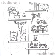 Load image into Gallery viewer, Coloring Book – Yarn Is My Love Language | Knitting &amp; Crochet Designs for Yarn Lovers
