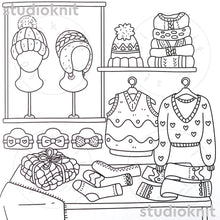 Load image into Gallery viewer, Coloring Book – Yarn Is My Love Language | Knitting &amp; Crochet Designs for Yarn Lovers
