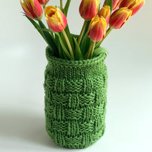 Load image into Gallery viewer, Mason Jar Cozy Yarn Kits (Makes 4 Large Cozies) • Cascade 128 Yarn &amp; Pattern
