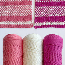 Load image into Gallery viewer, Linen Dishcloth Yarn Kits Citrus Sapphire
