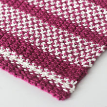 Load image into Gallery viewer, Linen Dishcloth Yarn Kits (Ships USA Only) Smoky Merlot
