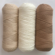 Load image into Gallery viewer, Linen Dishcloth Yarn Kits Coastal Cocoa
