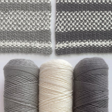Load image into Gallery viewer, Linen Dishcloth Yarn Kits Pebble Shore
