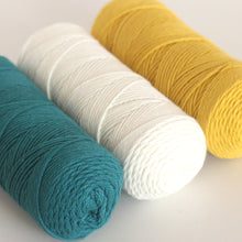 Load image into Gallery viewer, Linen Dishcloth Yarn Kits (Ships USA Only) Sunny Seafoam
