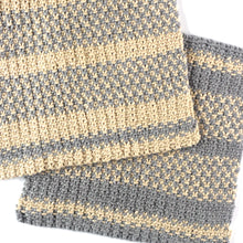 Load image into Gallery viewer, Linen Dishcloth Set Knitting Pattern (PDF Download)
