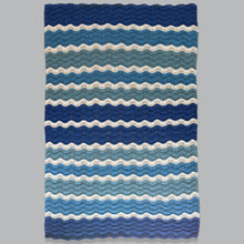 Load image into Gallery viewer, Mavericks Wave Ripple Blanket (6 Sizes): Lace Knitting Pattern
