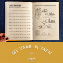 Load image into Gallery viewer, Bullet Journal - My Year in Yarn 2025
