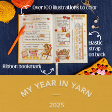 Load image into Gallery viewer, Bullet Journal - My Year in Yarn 2025
