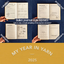 Load image into Gallery viewer, Bullet Journal - My Year in Yarn 2025
