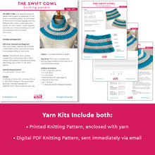 Load image into Gallery viewer, Swift Cowl Yarn Kits (Makes 2 Cowls) • Cascade 128 Yarn &amp; Pattern
