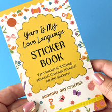 Load image into Gallery viewer, Coloring Book &amp; Sticker Book Gift Bundle: Yarn Is My Love Language (Save 15%)
