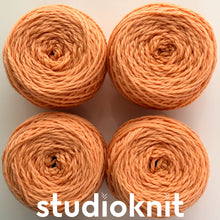 Load image into Gallery viewer, Moss Landing Blanket Yarn Kits • Cascade 128 Yarn &amp; Pattern Peach Cobbler 304

