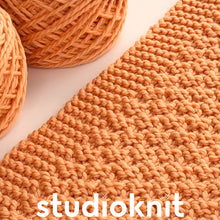 Load image into Gallery viewer, Moss Landing Blanket Yarn Kits • Cascade 128 Yarn &amp; Pattern Peach Cobbler 304
