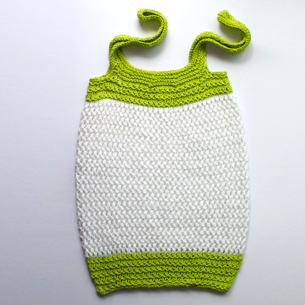 Mesh Market Bag: Knitting Pattern