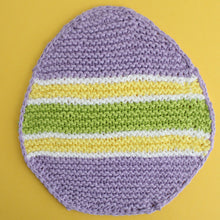 Load image into Gallery viewer, Easter Egg Dishcloth Knitting Pattern (PDF Download)
