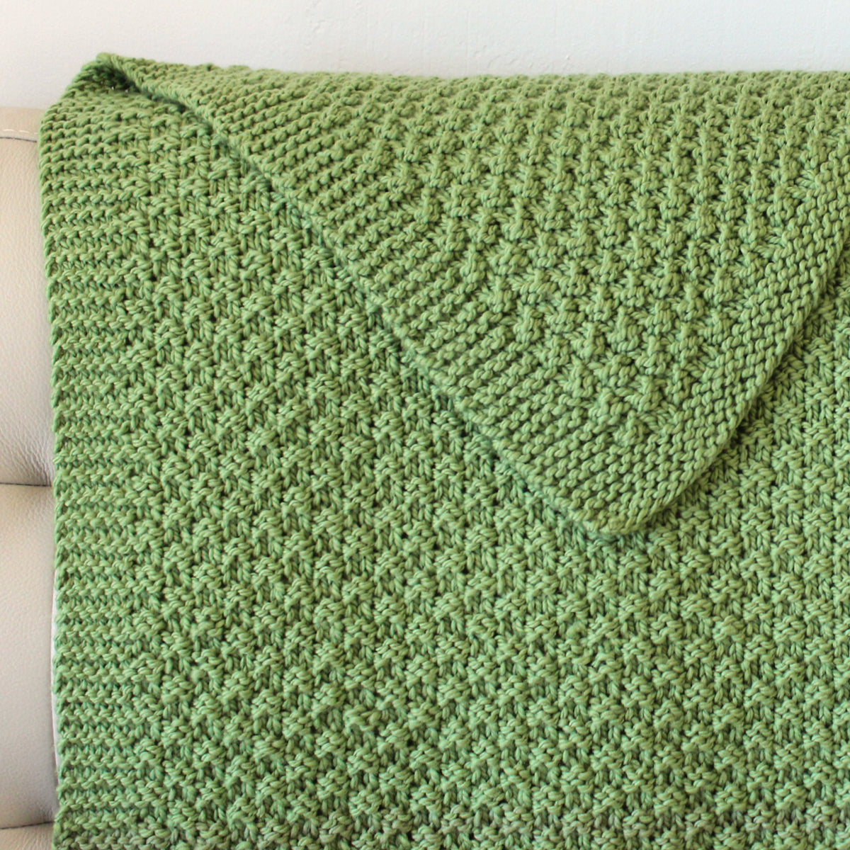 Seed Stitch Baby Blanket Seed Stitch Blanket With Border Super
