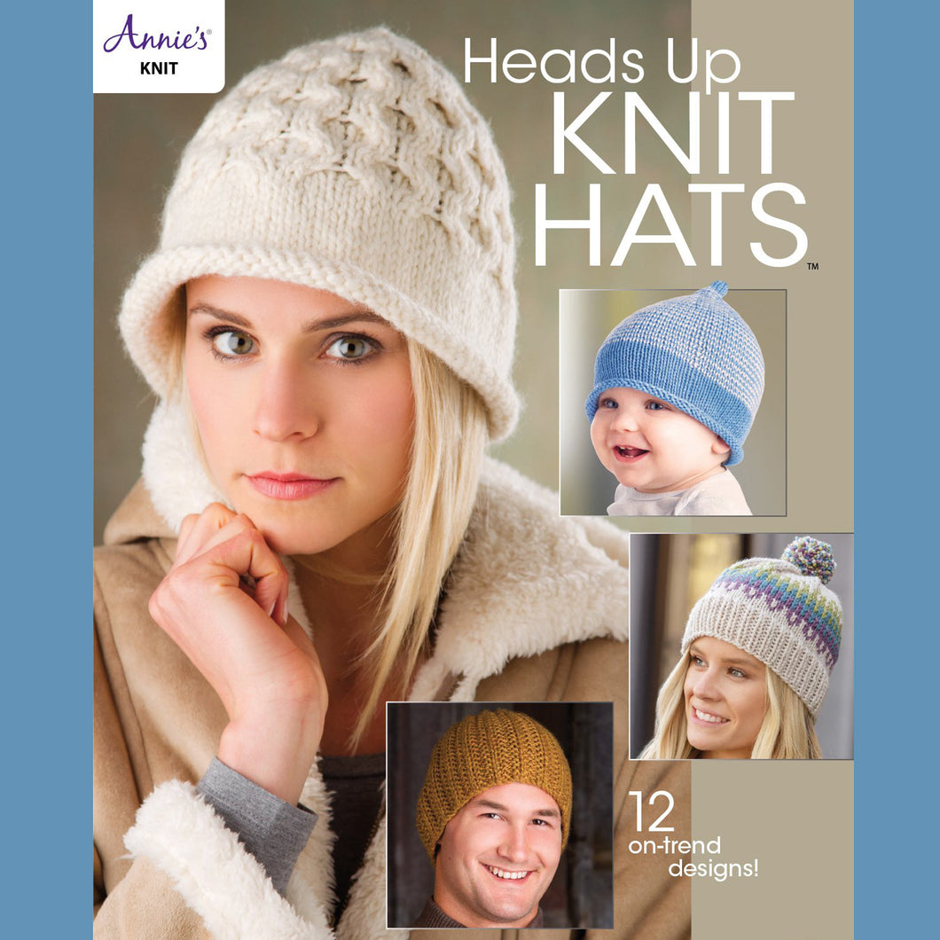 Heads Up Knit Hats • Printed Book (Ships USA Only)